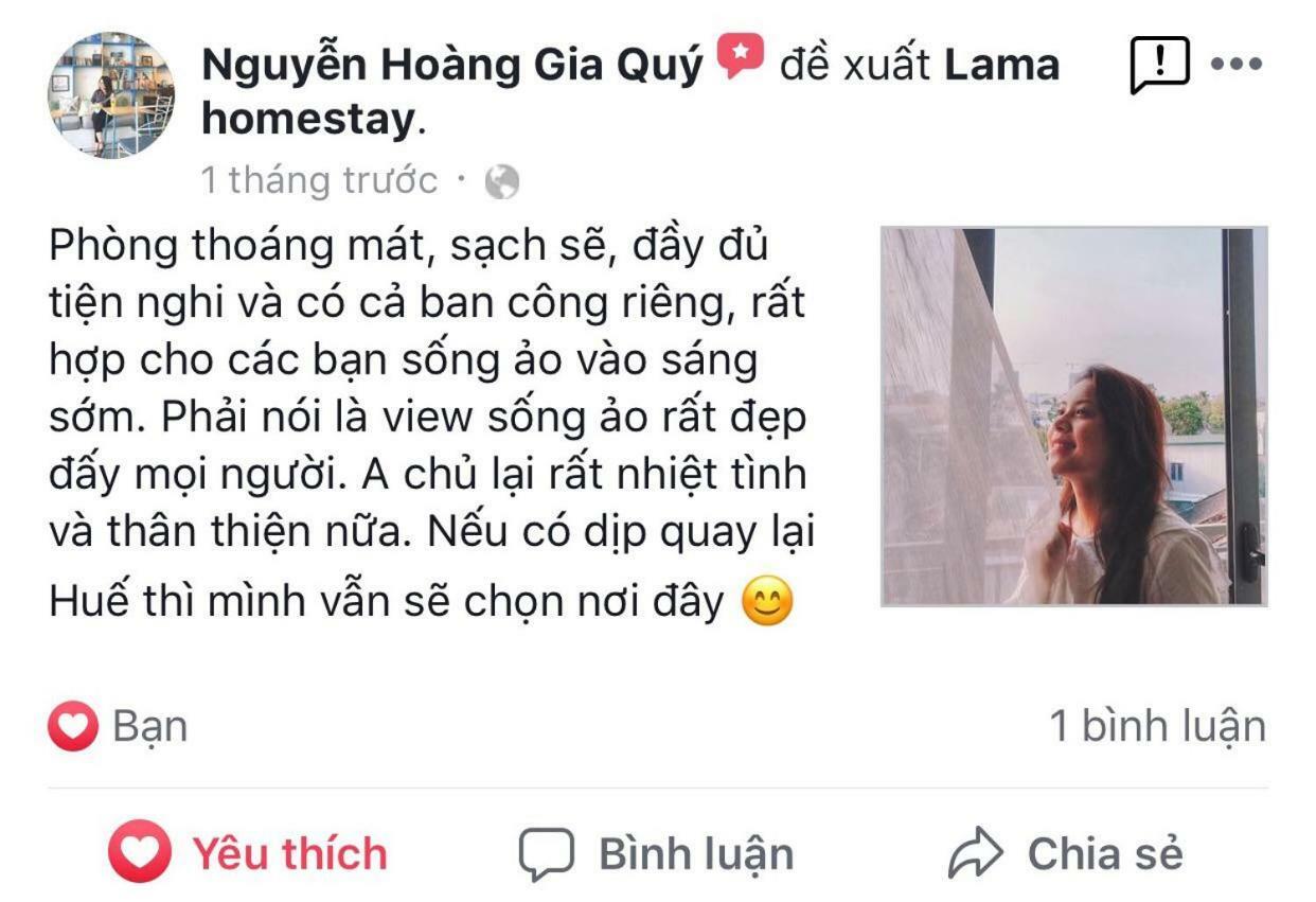 Lama Homestay Hue Esterno foto